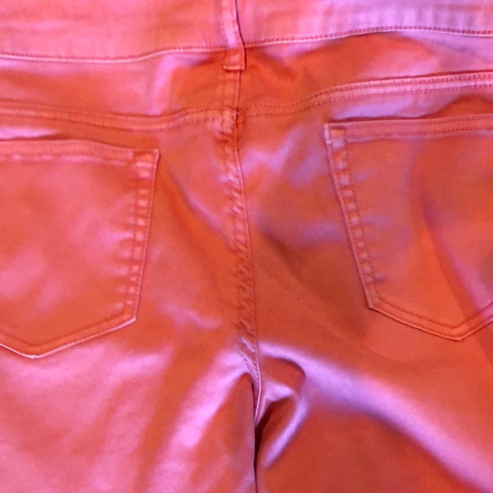 Women’s Maurices Orange Jeans/ Size Large